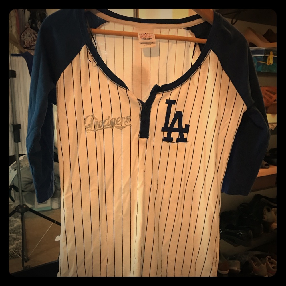 L. A. dodgers, 3/4 sleeve t shirt